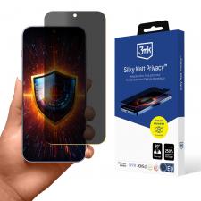 Folii protectie telefoane OnePlus 15, Folie protectie 3mk Silky Matt Privacy compatibila cu OnePlus 15, Negru, lerato.ro