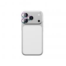 Folii iPhone 17 Pro Max, Protectie sticla securizata camera foto AmazingThing Lens Glass compatibila cu iPhone 17 Pro / Pro Max, Multicolor, lerato.ro