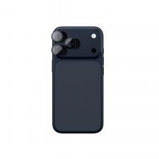 Folii iPhone 17 Pro Max, Protectie sticla securizata camera foto AmazingThing Sapphire Camera Glass compatibila cu iPhone 17 Pro / Pro Max, Albastru, lerato.ro