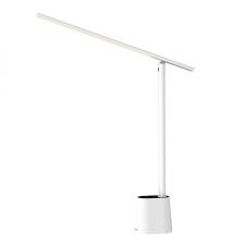 Veioze si Lampi Smart, Lampa de birou pliabila Baseus Smart Eye, 5W, 3000-6000K, 2200 mAh, Autonomie 13h, USB-C, Alb, lerato.ro