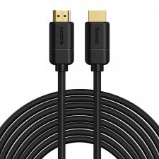 Cabluri video, Cablu video Baseus HDMI tata - HDMI tata, 4K, 30Hz, 3D, HDR, 18Gbps, 8m, Negru, lerato.ro