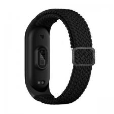 Accesorii Xiaomi Band, Curea din nylon Beline Nylon Strap compatibila cu Xiaomi Mi Band 10/9/8, Negru, lerato.ro