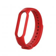 Accesorii Xiaomi Band, Curea din silicon Beline compatibila cu Xiaomi Mi Band 7/6/5, Rosu, lerato.ro