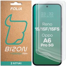 Folii protectie OPPO Reno 15, Set 2 folii protectie Bizon Hydrogel compatibile cu Oppo Reno 15 / 15 F / 15 FS / A6 Pro 5G, Transparent, lerato.ro