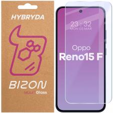 Folii protectie OPPO Reno 15 F / FS, Folie sticla hibrid Bizon Glass Mule compatibila cu Oppo Reno 15 F, Transparent, lerato.ro