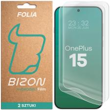 Folii protectie telefoane OnePlus 15, Set 2 folii protectie Bizon Film Hydrogel compatibile cu OnePlus 15, Transparent, lerato.ro