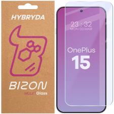 Folii protectie telefoane OnePlus 15, Folie sticla hibrid Bizon Glass Mule compatibila cu OnePlus 15, Transparent, lerato.ro