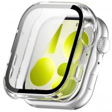Accesorii Huawei Watch, Carcasa cu protectie ecran BizonMobile Adamo compatibila cu Huawei Watch Fit 5, Transparent, lerato.ro
