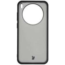 Huse si carcase Vivo X300, Carcasa Bizon Angelo compatibila cu Vivo X300, Transparent / Negru, lerato.ro