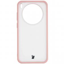Huse si carcase Vivo X300, Carcasa Bizon Angelo compatibila cu Vivo X300, Transparent / Roz, lerato.ro
