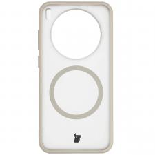 Huse si carcase Vivo X300, Carcasa Bizon MatteO cu MagSafe compatibila cu Vivo X300, Bej, lerato.ro