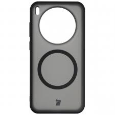 Huse si carcase Vivo X300, Carcasa Bizon MatteO cu MagSafe compatibila cu Vivo X300, Negru, lerato.ro