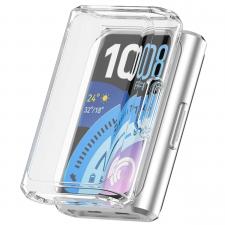 Accesorii Huawei Band, Carcasa cu protectie ecran BizonMobile Felipe compatibila cu Huawei Band 11 Pro, Transparent, lerato.ro