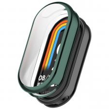 Accesorii Xiaomi Band, Carcasa cu protectie ecran BizonMobile Felipe compatibila cu Xiaomi Smart Band 10, Dark Green, lerato.ro