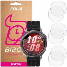 Accesorii Huawei Watch, Set 6 folii de protectie Bizon HydroFlex compatibile cu Huawei Watch GT Runner 2 44 mm, Transparent, lerato.ro