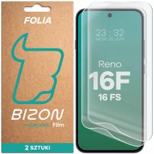 Folii protectie OPPO Reno 16 F / FS, Set 2 folii protectie Bizon Film Hydrogel Duo compatibile cu Oppo Reno 16 F / 16 FS, Transparent, lerato.ro