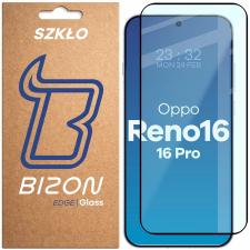 Folii protectie OPPO Reno 16 / 16 Pro, Folie sticla securizata Bizon Glass Edge compatibila cu Oppo Reno 16 / 16 Pro, Negru, lerato.ro