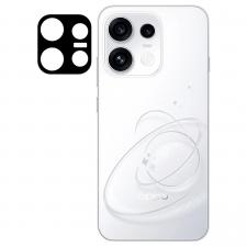 Folii protectie OPPO Reno 16 / 16 Pro, Set 2 folii sticla securizata camera foto Bizon Glass Lens compatibile cu Oppo Reno 16 Pro, Negru, lerato.ro