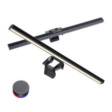 Veioze si Lampi Smart, Lampa pentru monitor BlitzWolf BW-CML6, LED, 6W, 2800-6500K, Control touch, Aluminiu, Cablu inclus, Negru, lerato.ro