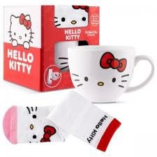 Cani si sticle cadou, Set cadou Coriex Hello Kitty, Cana ceramica si sosete universale, 340ml, Graphics, lerato.ro