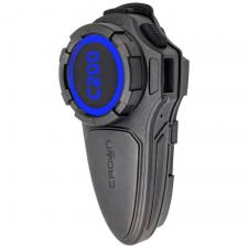 Interfoane moto, Intercom motocicleta Crown C200 Mesh, 6 utilizatori, Bluetooth 5.2, 1000mAh, IP67, Negru, lerato.ro