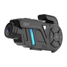 Interfoane moto, Interfon motocicleta EJEAS K1Pro Plus, Distanta de pana la 1000m, Camere video integrata, Bluetooth 5.1, 2100mAh, Autonomie 17h, IP67, Negru, lerato.ro
