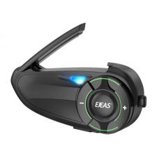 Interfoane moto, Sistem de comunicare moto intercom EJEAS Q8, Mesh 3, Music sharing, Conferinta de pana la 6 persoane, Aplicatie dedicata, Distanta pana la 1000m, Negru, lerato.ro
