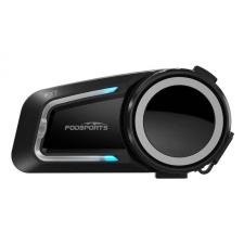 Interfoane moto, Interfon motocicleta Fodsports FX7, Distanta de pana la 2000m, Bluetooth 5.4, 3 moduri de comunicare, Rezistent la apa, Negru, lerato.ro