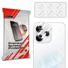 Folii protectie OPPO Reno 15, Folie sticla hibrid camera foto GrizzGlass HybridGlass compatibila cu Oppo Reno 15, Transparent, lerato.ro
