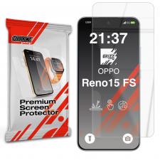 Folii protectie OPPO Reno 15 F / FS, Folie sticla hibrid GrizzGlass HybridGlass compatibila cu Oppo Reno 15 FS, Transparent, lerato.ro