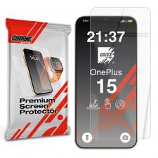 Folii protectie telefoane OnePlus 15, Folie sticla hibrid GrizzGlass HybridGlass compatibila cu OnePlus 15, Transparent, lerato.ro