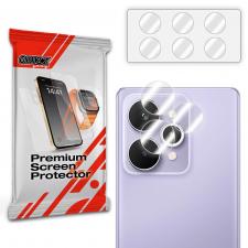 Folii protectie Realme 15, Set 2 protectii camera foto GrizzGlass HybridGlass compatibile cu Realme 15, Transparent, lerato.ro