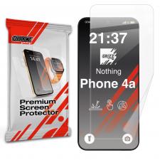 Folii Nothing Phone (4a), Folie protectie GrizzGlass CeramicFilm compatibila cu Nothing Phone (4a), Transparent, lerato.ro