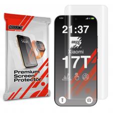 Folii protectie telefoane Xiaomi 17T, Folie protectie GrizzGlass Hydrofilm compatibila cu Xiaomi 17T, Transparent, lerato.ro