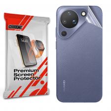 Folii protectie Huawei Pura 90 Pro, Folie protectie pentru spatele telefonului GrizzGlass SatinSkin compatibila cu Huawei Pura 90 Pro, Transparent, lerato.ro