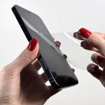 Folie sticla hibrid GrizzGlass HybridGlass compatibila cu Honor 200, Transparent 3 - lerato.ro