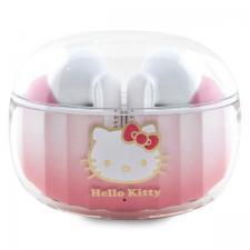 Hello Kitty Style, Casti wireless Hello Kitty TWS, Bluetooth 5.3, 250 mAh, USB-C, IPX4, Roz, lerato.ro