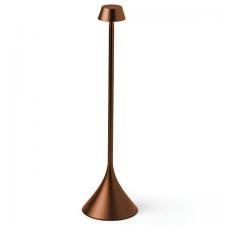 Veioze si Lampi Smart, Lampa LED Lexon Steli Shade, Luminozitate ajustabila, Autonomie 10h, IPX4, USB-C, Maro, lerato.ro