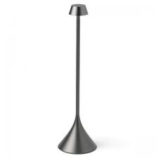 Veioze si Lampi Smart, Lampa LED Lexon Steli Shade, Luminozitate ajustabila, Autonomie 10h, IPX4, USB-C, Gri, lerato.ro
