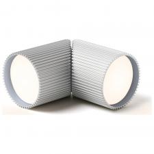 Veioze si Lampi Smart, Set 2 lampi LED Ray Light, Lumina cu 7 culori, Autonomie 6h, IPX4, USB-C, Silver, lerato.ro