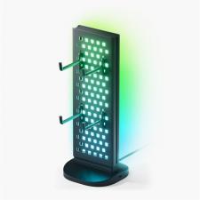 Veioze si Lampi Smart, Lampa smart ambientala Pegboard Nanoleaf, RGBIC, Control aplicatie, 15W, 2700K-6500K, Peste 16M culori, USB-C, Negru, lerato.ro