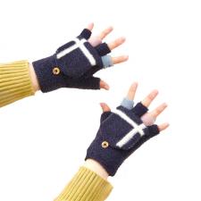 Imbracaminte sport si accesorii, Manusi de iarna pentru femei si copii Winter, Compatibile Touchscreen, Marime universala, Negru, lerato.ro
