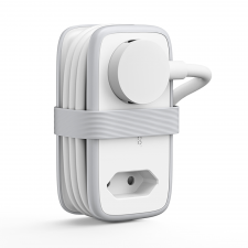 Prize smart WiFi, Prelungitor pentru interior Orico AP3, 2 prize, 2xUSB-A / 18W, 2xUSB-C / 65W, 2500W, 10A, Lungime cablu 1.53m, Alb, lerato.ro