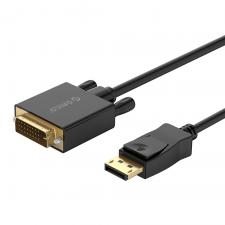 Cabluri video, Cablu video Orico XD-DTD, DisplayPort tata la DVI tata, Full HD / 60Hz, 2m, Negru, lerato.ro