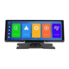 Accesorii electronice auto, Monitor auto Podofo A3179, 9.3 inch, Carplay si Android Auto, Camera, Negru, lerato.ro