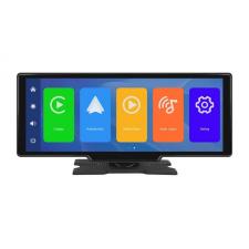 Accesorii electronice auto, Monitor auto Podofo A3247, 10.26 inch, Carplay si Android Auto, Negru, lerato.ro