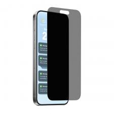 Folii iPhone 17 Pro Max, Folie sticla securizata Puro Privacy compatibila cu iPhone 17 Pro Max, Transparent, lerato.ro