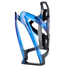Suporturi telefon si depozitare accesorii, Suport bicicleta pentru bidon apa Rockbros FK338, Policarbonat, Black/Blue, lerato.ro