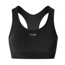 Imbracaminte sport si accesorii, Bustiera sport Rockbros 15210025, Material elastic, Cupe integrate, Bretele late, Marime L, Negru, lerato.ro