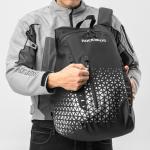 Rucsacul moto Rockbros H36, Compariment pentru casca moto, Capacitate 14.5L, 49 × 29 × 28 cm, Negru 3 - lerato.ro